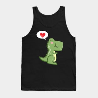 A Cute Baby Godzilla Tank Top